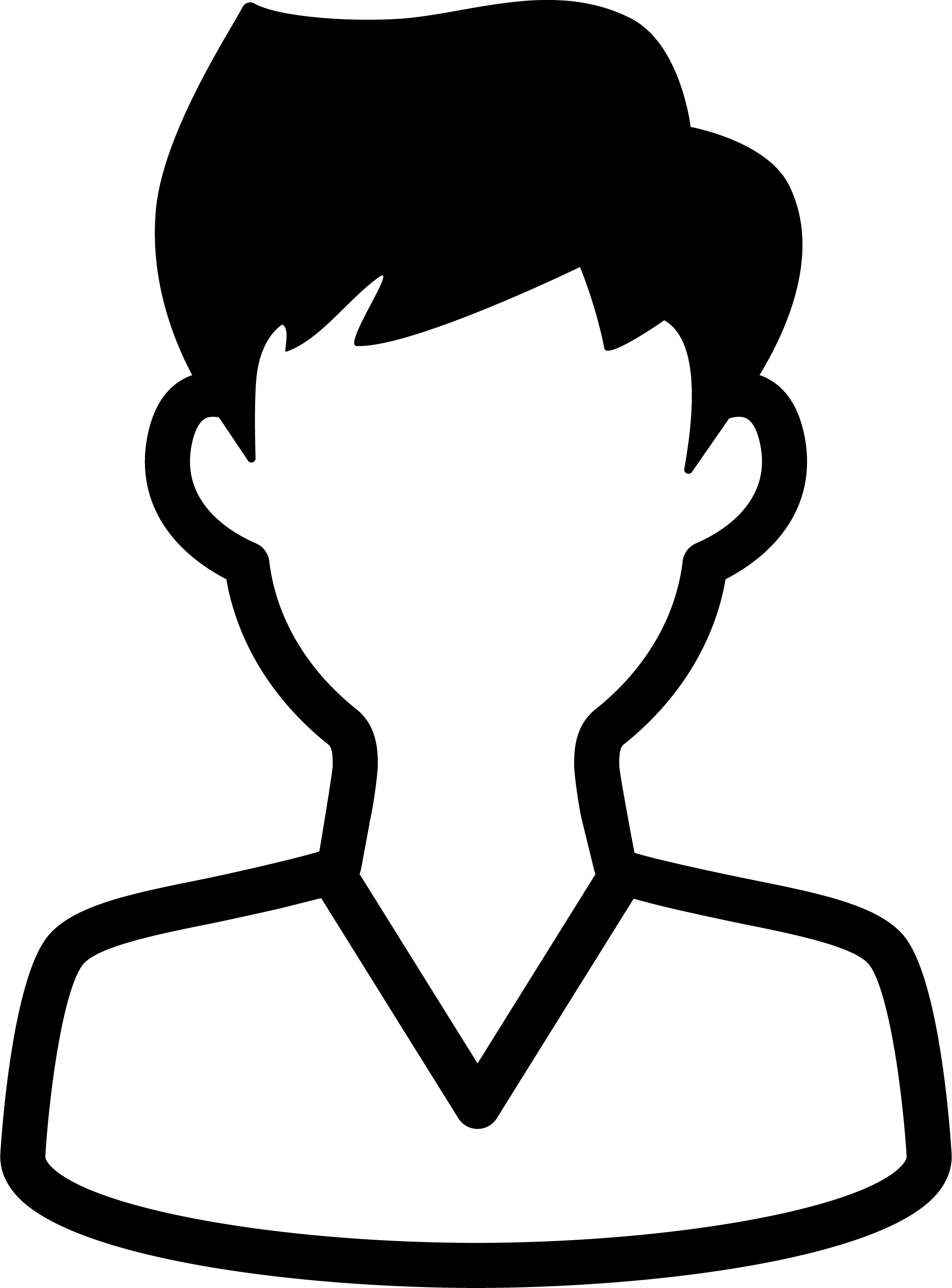 男性影
